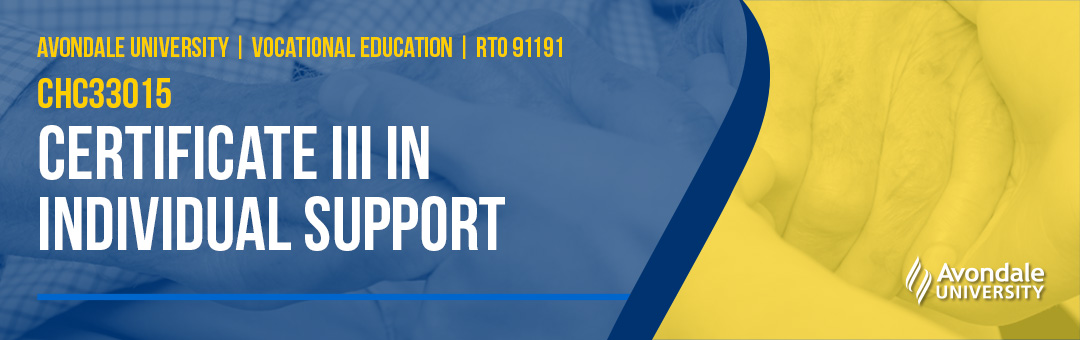 Cert III Individual Support Banner